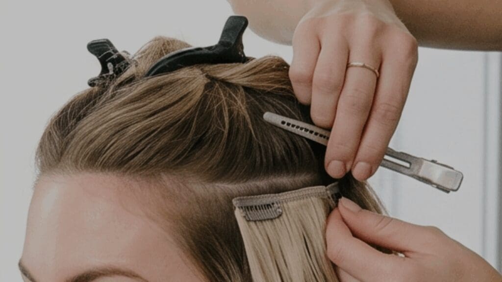 Clip in extensions
