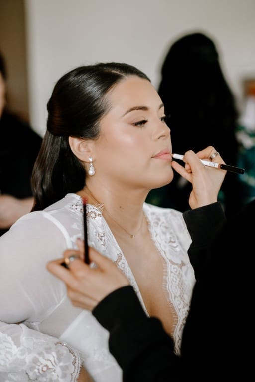 Chicago bride makeup