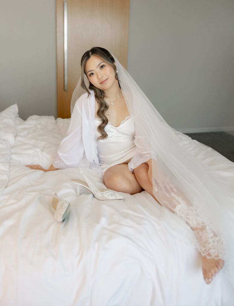 Chicago bride in soft glam