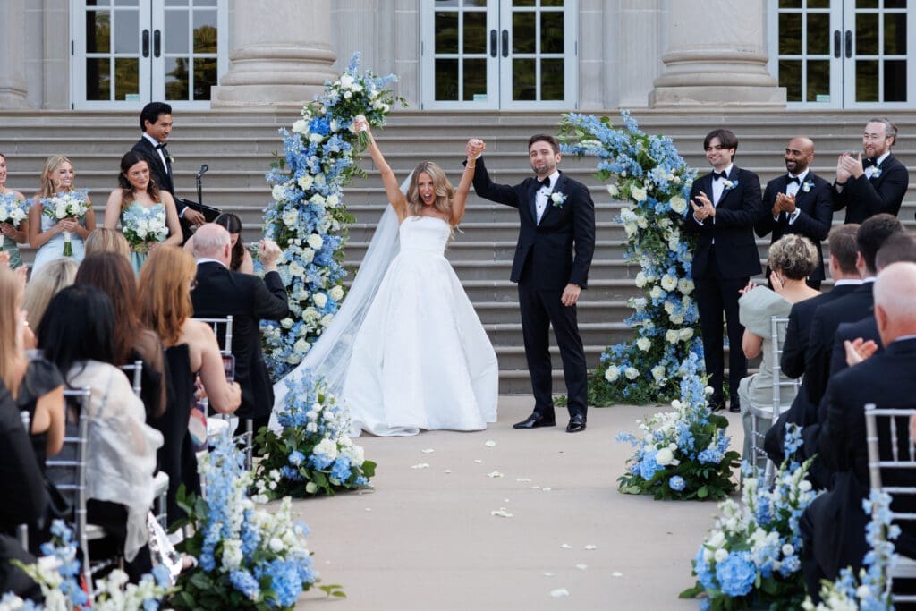 Chicago bride and groom wedding