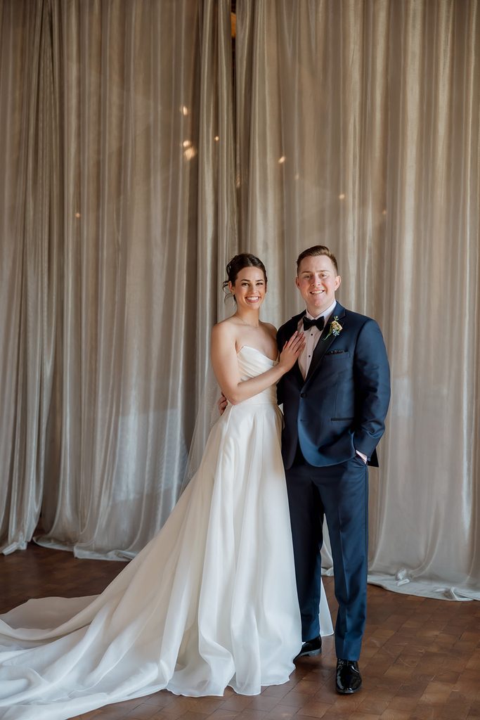 Chicago bride and groom