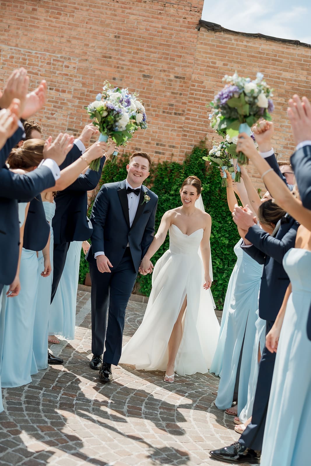Chicago bride and groom